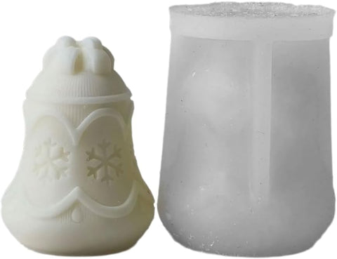 Smello Christmas Bell Silicone mould for Candles, Soap & Resin (SCM 267)