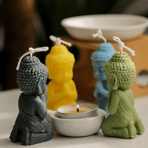 Smello's Namaste Buddha Candle Silicone Mould (SCM 147)
