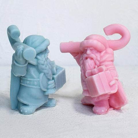 Smello Santa Carrying Gifts Silicone mould for Candles, Soap & Resin (SCM 265)