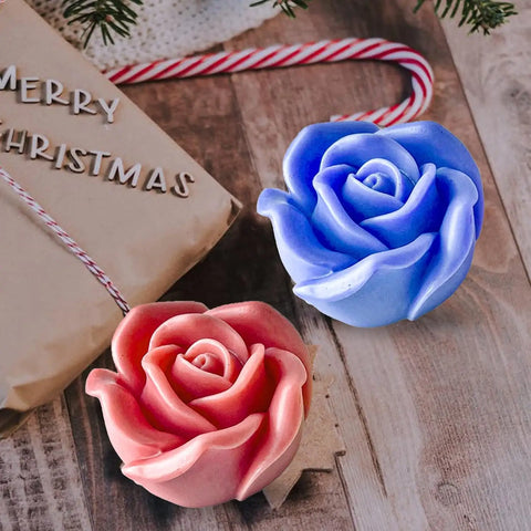 Smello Classic Rose Candle mould – 3D Silicone mould for Rose Candles, Soap & Resin Crafts (SCM 248)
