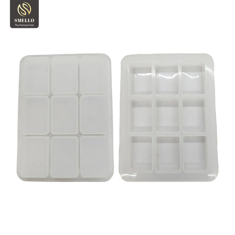 Smello's 9 Cavity Rectangle Silicone Mould (BS 130)