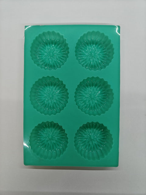 Smello's 6 Cavity Marigold Shaped Silicone Mould (BS 131)