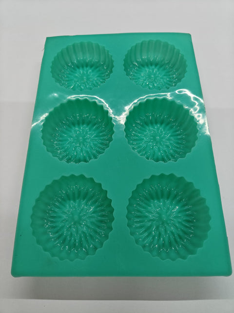 Smello's 6 Cavity Marigold Shaped Silicone Mould (BS 131)