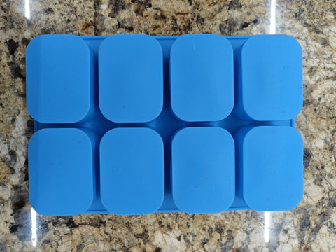 Smello's 8 Cavity Rounded Rectangle Mould (BS 132)