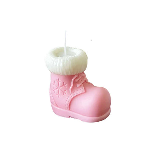 Smello Christmas Shoe Silicone mould for Candles, Soap & Resin (SCM 268)