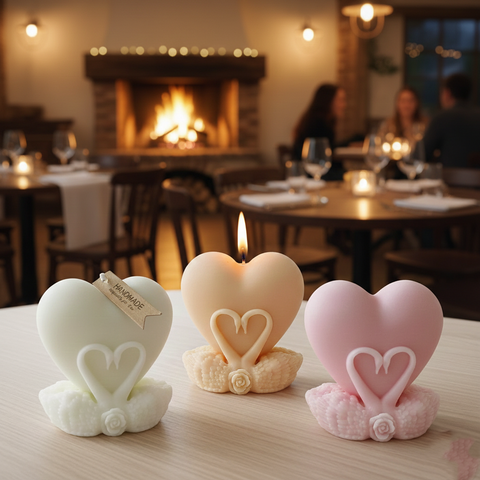 Smello Swan Couple Silicone mould for Candles, Soap & Resin (SCM 279)