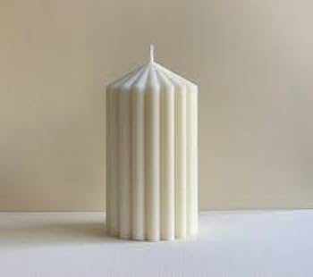 Smello's Short Spire Pillar Candle Silicone Mould (SCM 162)