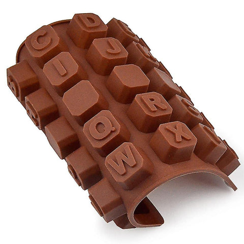 Smello's English Alphabets Chocolate Silicone Moulds (CHM 135)