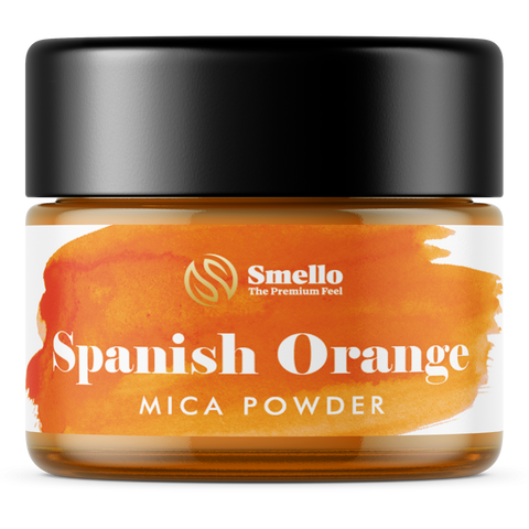 Smello’s Spanish Orange Mica Powder 15 g