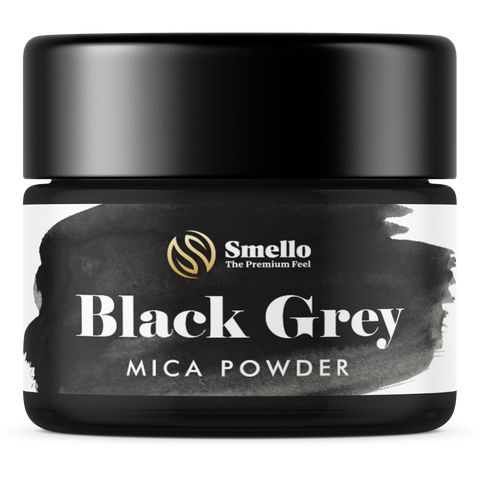 Smello’s Black Grey Mica Powder 15 g