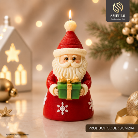 Smello Santa Claus Gift Silicone mould for Candles, Soap & Resin