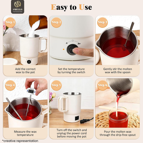 Smello 0.8L Portable Pro Wax Melter( WM 01 )