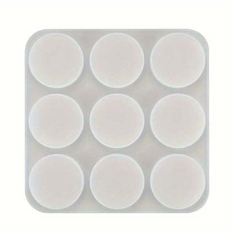 Smello's 9 Cavity Circle Silicon Moulds (BS 103)