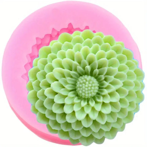 Smello's Autumn Bloom Silicone Fondant Mould (FB 153)