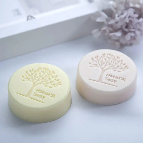 Smello's Round Natural Soap Tree Shape Silicone Soap Moulds (SC 105)