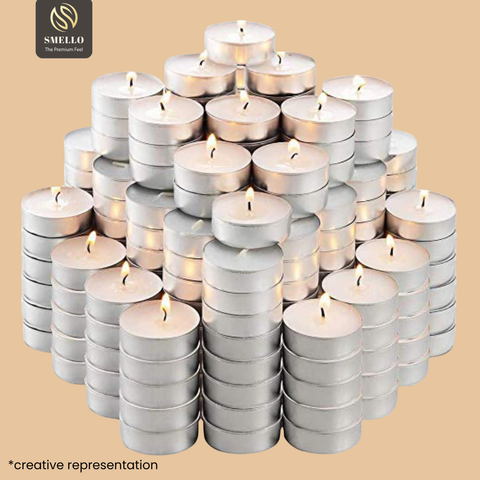 Smello 24 Cavity Tealight Silicone mould for Candles, Soap & Resin (SCM 290)