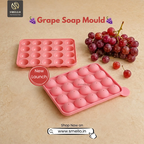 Smello Grape Silicone Soap Mold (MC 119)
