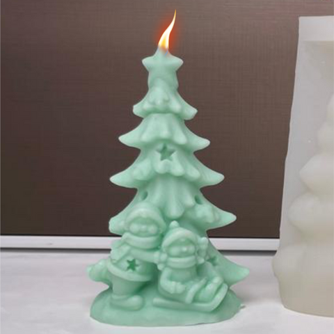 Smello's Large Christmas Tree Candle Silicone Mould (SCM 215)