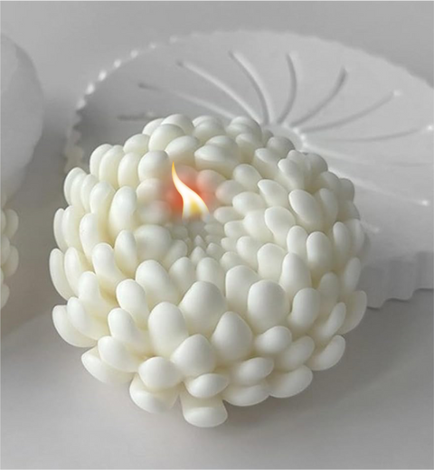 Smello's Blossom Flower Candle Silicone Mould (SCM 219)