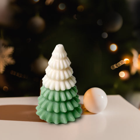 Smello's 3D Christmas Tree Shape Candle Silicone Mould (SCM 207)