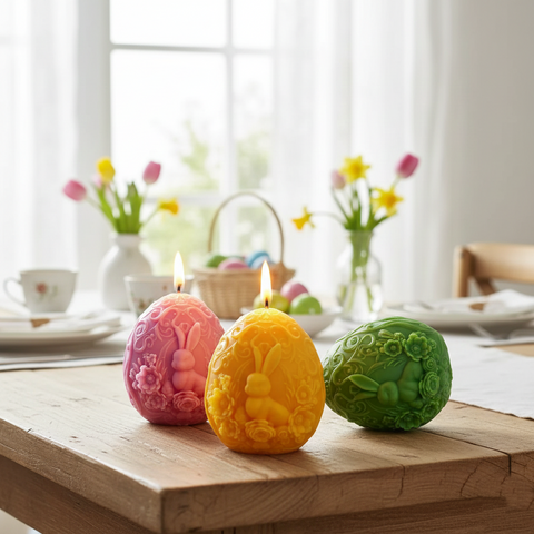 Smello Easter Bunny Silicone mould for Candles, Soap & Resin (SCM 283)