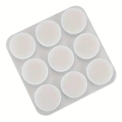 Smello's 9 Cavity Circle Silicon Moulds (BS 103)