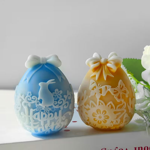 Smello Happy Easter Bunny Silicone mould for Candles, Soap & Resin (SCM 284)
