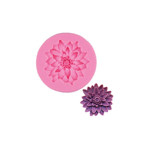 Smello's Single Cavity Lotus Silicone Fondant Mould (FB 141)