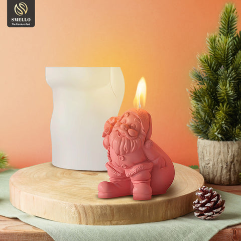 Smello's Santa Claus Silicone Candle Silicone Mould (SCM 208)