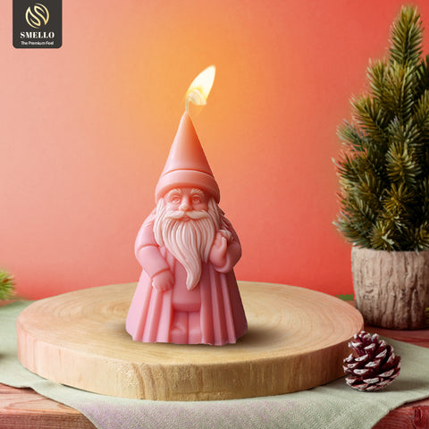 Smello's Napping Santa Claus Candle Silicone Mould (SCM 210)