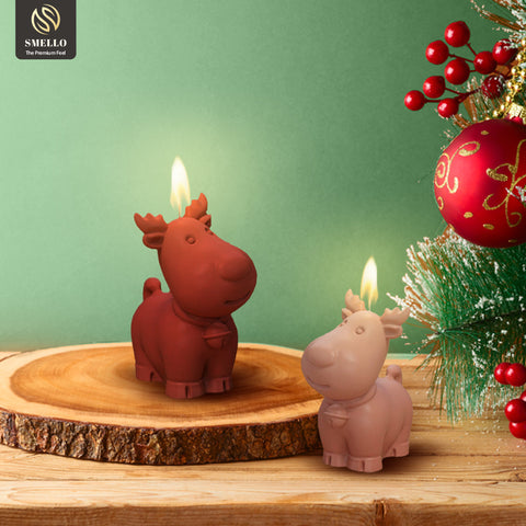 Smello's Reindeer Shaped Candle Silicone Mould (SCM 212)