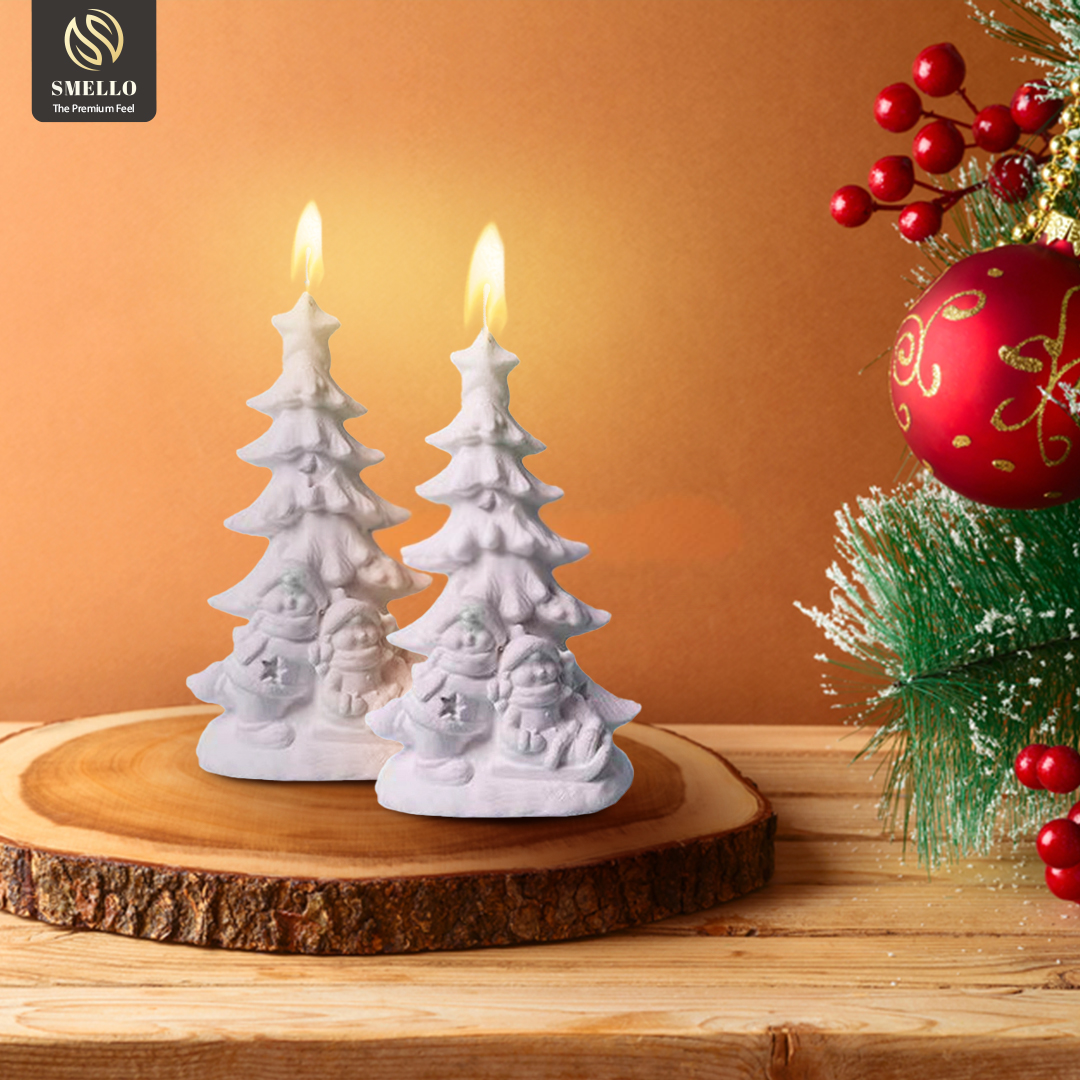 Smello's Large Christmas Tree Candle Silicone Mould (SCM 215)