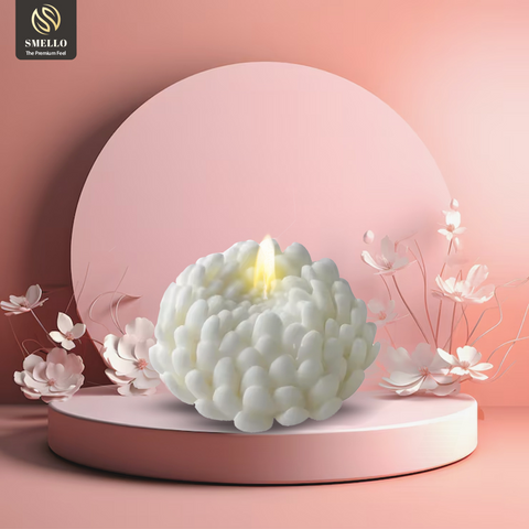 Smello's Blossom Flower Candle Silicone Mould (SCM 219)