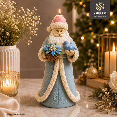 Smello Santa Claus Silicone mould for Candles, Soap & Resin