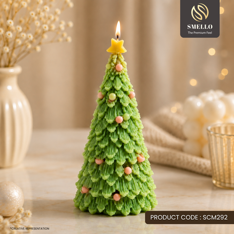 Smello Christmas Tree Silicone mould for Candles, Soap & Resin