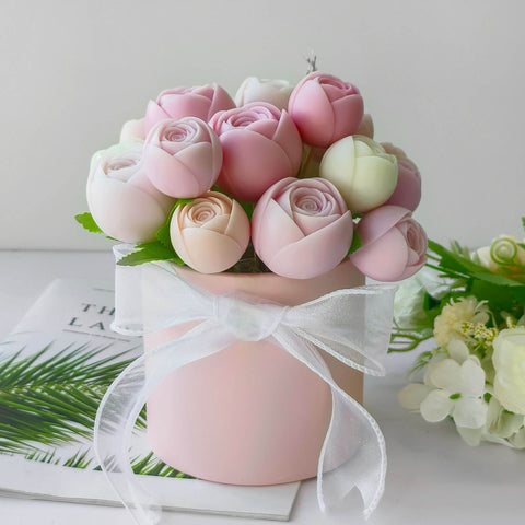 Smello 3D Rose mould for Candles, Soap & Resin (SCM 256)