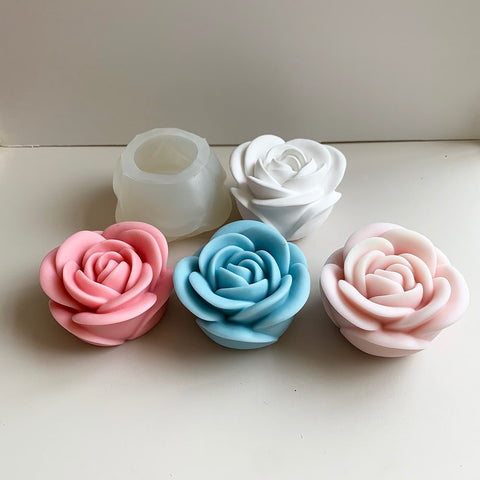 Smello's Tea Rose Candle Silicone Mould (SCM 228)