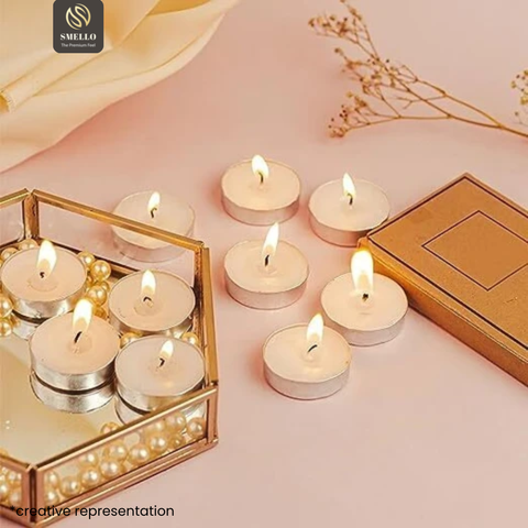 Smello 24 Cavity Tealight Silicone mould for Candles, Soap & Resin (SCM 290)