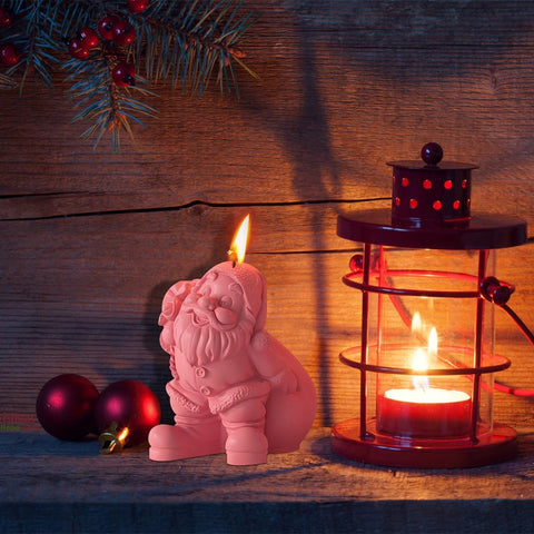 Smello's Santa Claus Silicone Candle Silicone Mould (SCM 208)