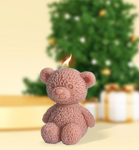 Smello's Sitting Bear Candle Silicone Mould (SCM 220)