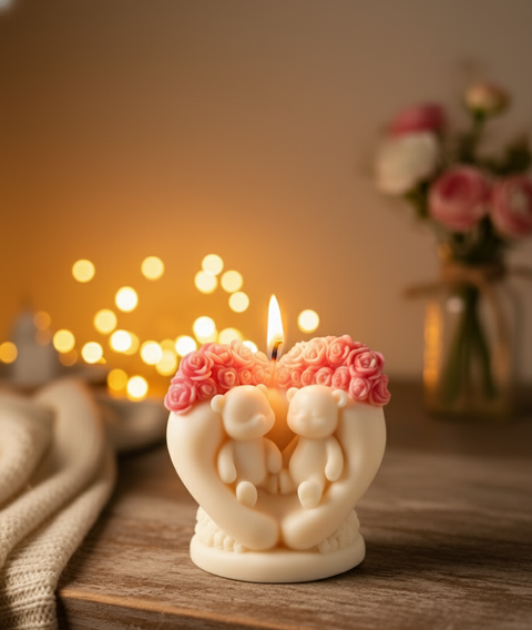 Smello Love's Embrace Silicone mould for Candles, Soap & Resin (SCM 276)