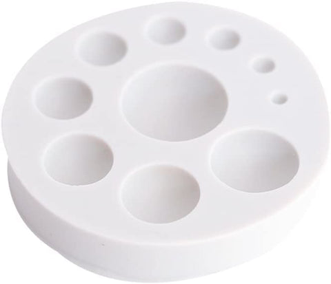 Smello's Sphere Mould Pearl Hemisphere Silicone Fondant Mould (FB 116)