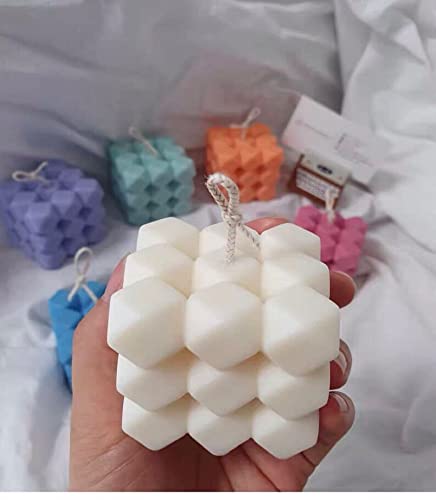 Smello's Dimond Cube Candle Silicone Mould (SCM 113)