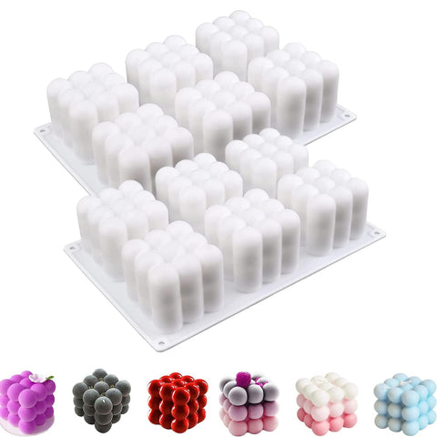 Smello's 6 Cavity Bubble Candle Silicone Mould (SCM 140)