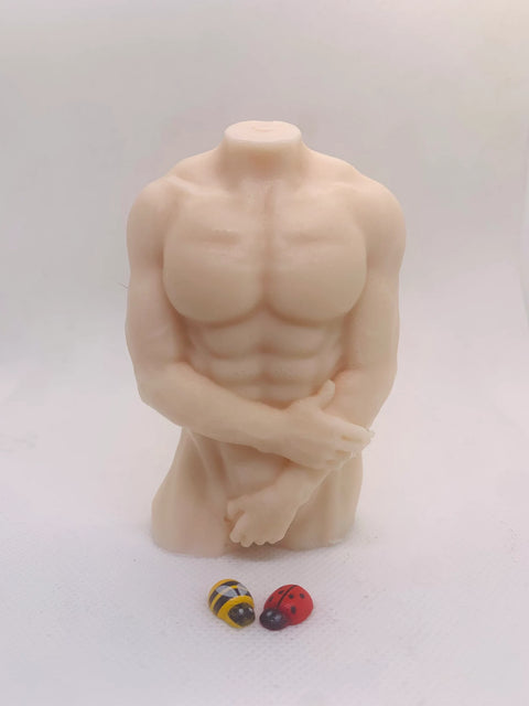 Smello's Male Torso Candle Silicone Mould (SCM 123)