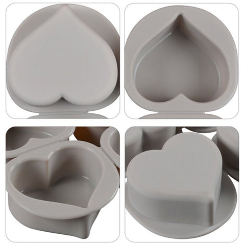 Smello's 4 Cavity Heart Silicon Moulds (BS 106)