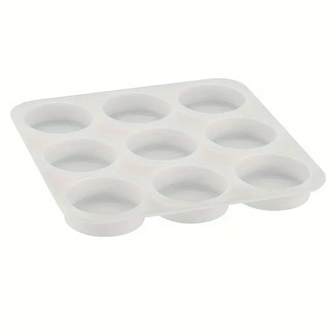 Smello's 9 Cavity Circle Silicon Moulds (BS 103)