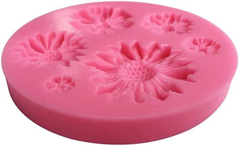 Smello's 3D Daisy Flower Silicone Fondant Mould (FB 104)