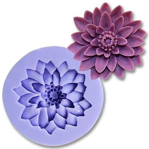 Smello's Single Cavity Lotus Silicone Fondant Mould (FB 141)