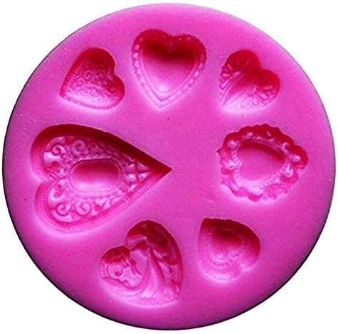 Smello's Royal Heart Silicone Fondant Mould (FB 103)